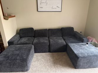 Boneless comfy couch