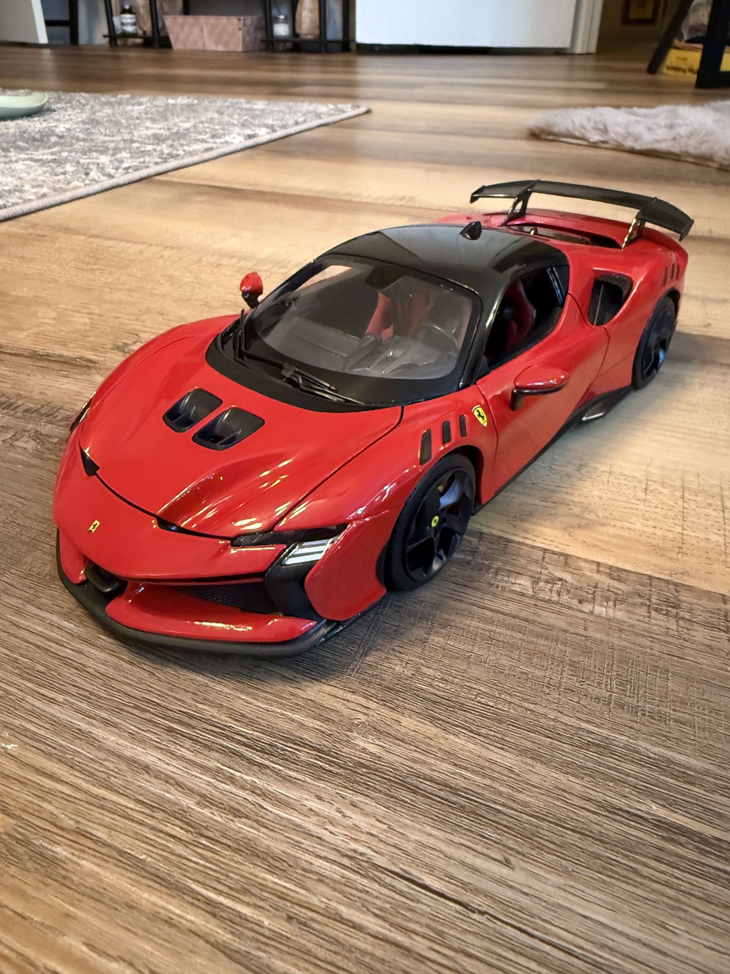 New Bburago 1:18 Scale Ferrari SF90 XX Stradale Sport Diecast Alloy Car
