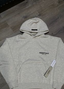 Light Oatmeal Essentials Hoodie