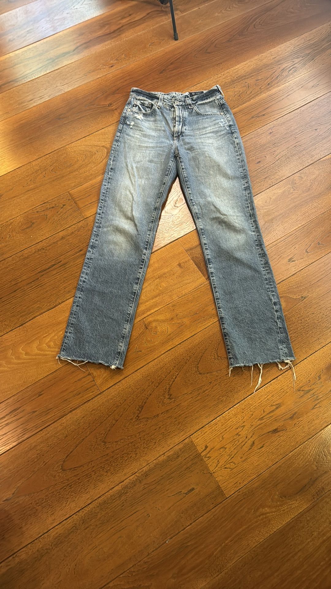 AG Adriano Goldschmied Alexxis High Waist Straight Leg Jeans