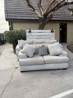 Couches And Headboard