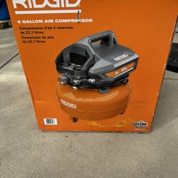 Ridgid 6 Gallon Air Compressor