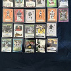 NFL Autos, Patch, Numbered Cards Mint