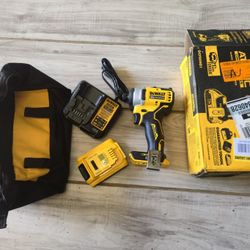 DEWALT
Atomic 20V Max Lithium-Ion Brushless Cordless Compact 1/4 in. Impact Driver Kit with 2.0Ah Battery and Charger