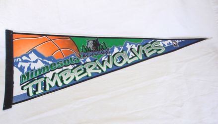 Minnesota Timberwolves Pennant