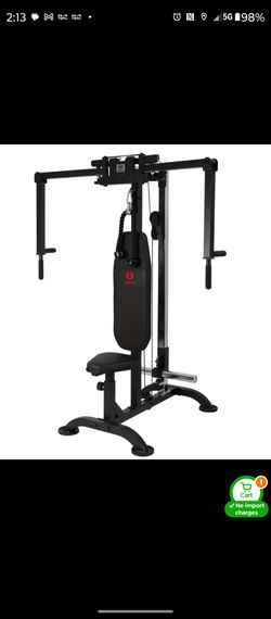 Chest fly & Reverse Fly Machine with cable pulley