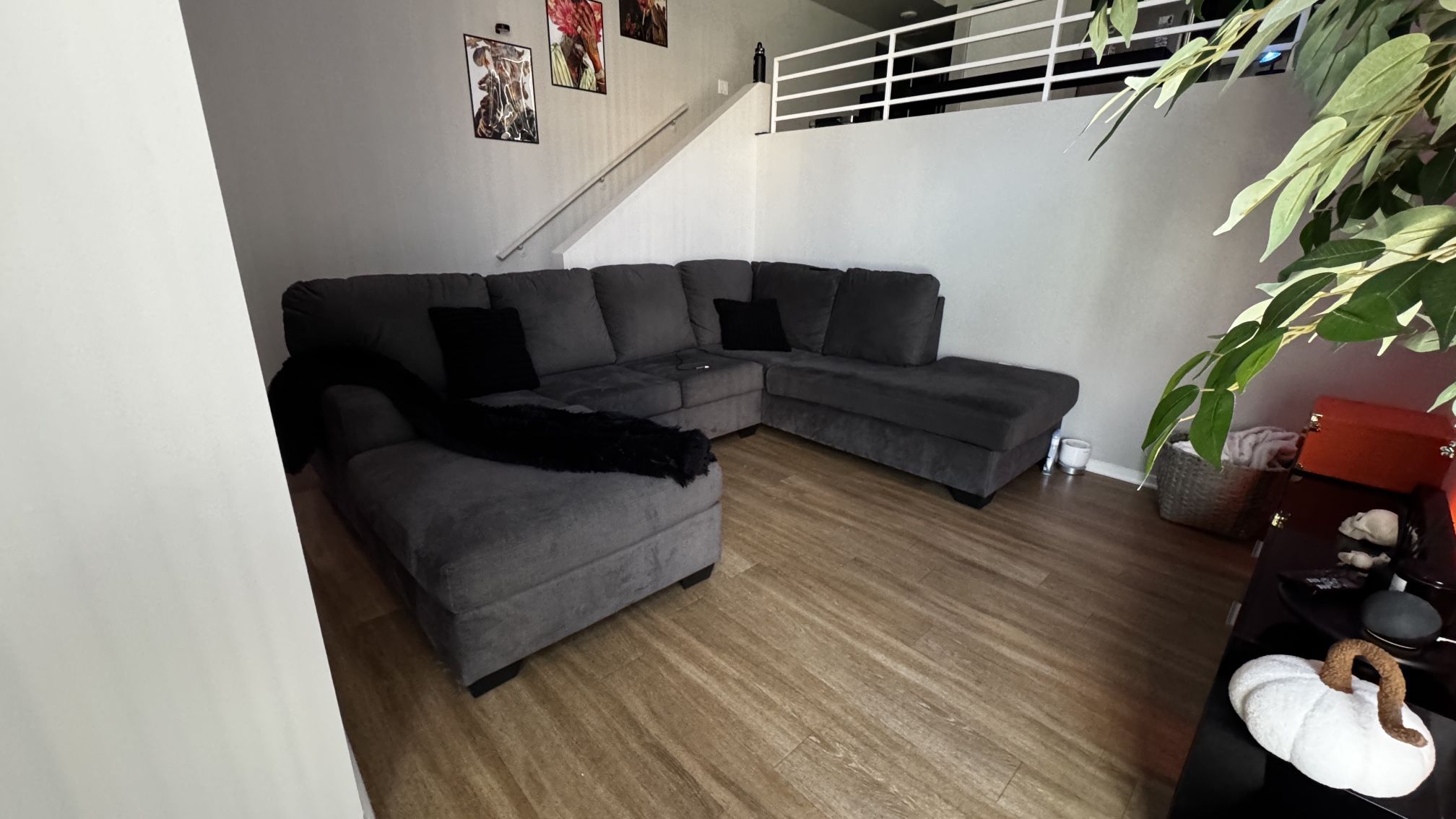 Altari 2 Pc Sectional (With Ottoman Included)