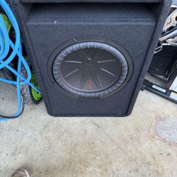 Kicker 12 Inch CompR In VCWR12 Enclosure 
