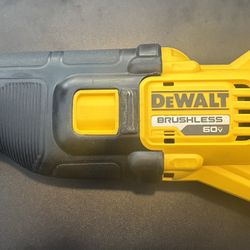 DeWalt Flexvolt 60V Max Reciprocating Saw, Cordless, Tool Only (DCS389)
