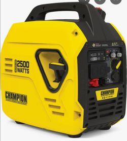 Champion 2500W whisper generator