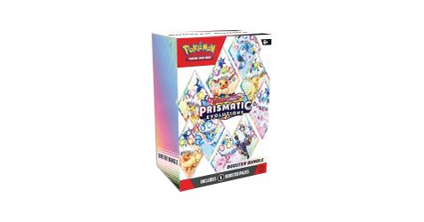 Pokémon Prismatic Evolutions Booster Bundle Factory Sealed 6 Packs