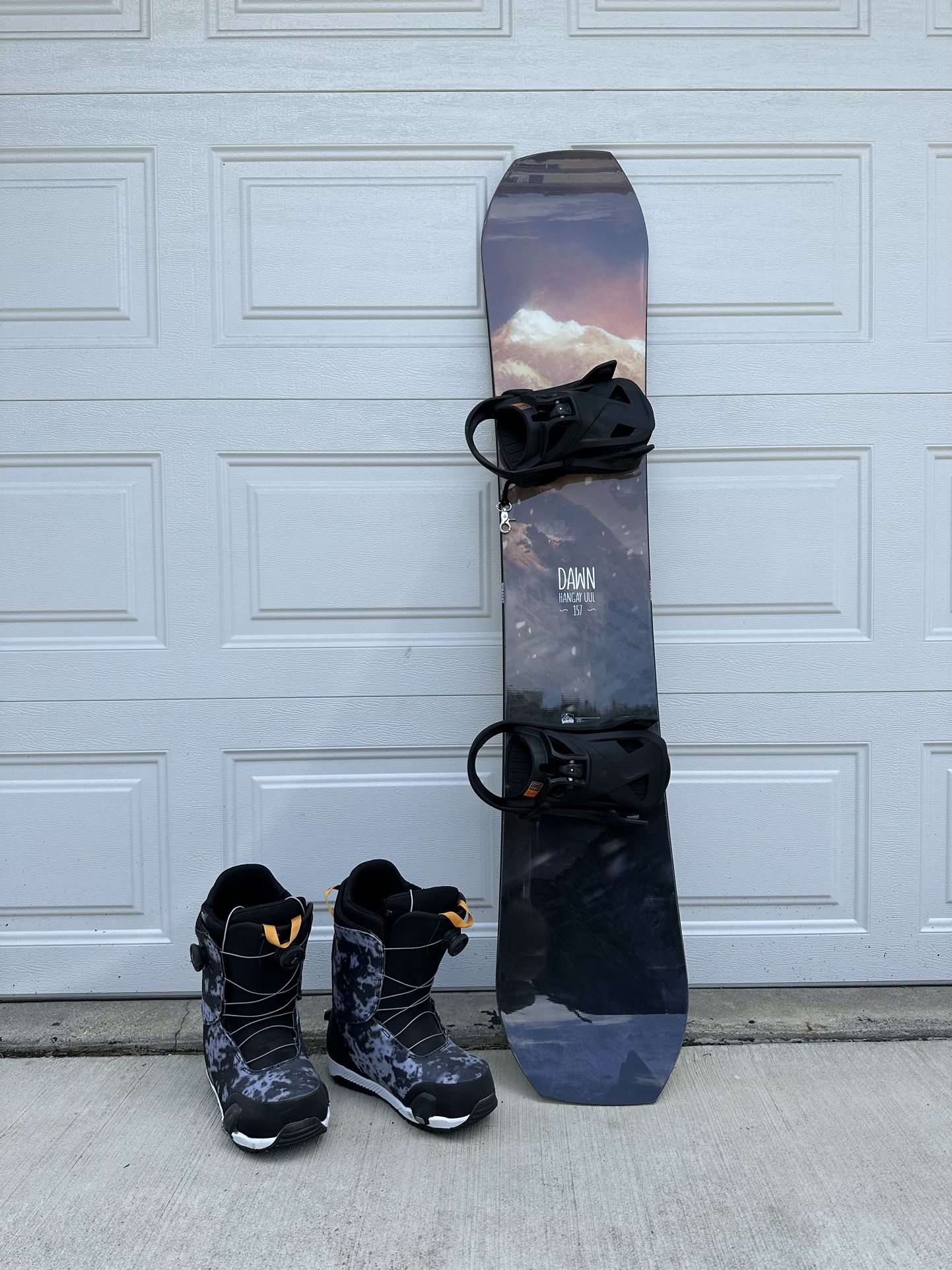 Burton Step-On + Nobaday Snowboard