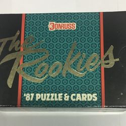 1987 Donruss Rookies & 1987 Fleer Updated Sets
