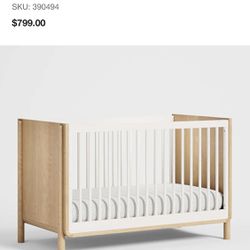 Crate and barrel Baby Crib
