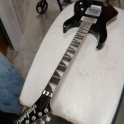 Jackson OLD SCHOOL SOLOIST...w brushed Steel hdwr..EMGs....in near mint condition..$600