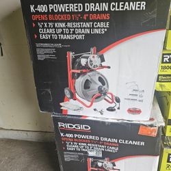 Ridgid K400 Drum Machine Drain Destapador De Drenaje