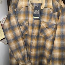 Pendleton Wool Canyon Shirt Xl $130 