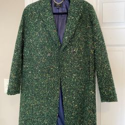 J. Crew Tweed Topcoat