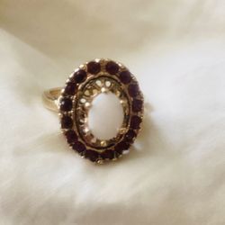 Opal And Ruby Ring 