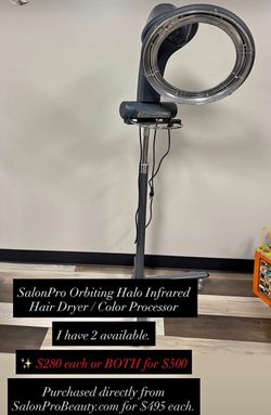 SalonPro orbiting halo hair dryer