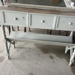 Mirror Lights Desk $40 No Holds