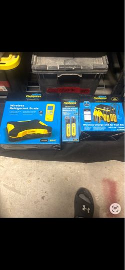 Fieldpiece HVAC Tool Bundle – 3 Items Scale, Manometer kit, and Wireless Charge Air Test Kit