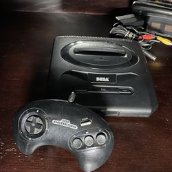 SEGA Genesis Model 2 with all connections, 2 controllers and 1 game $75. Additional games available, message for prices. 