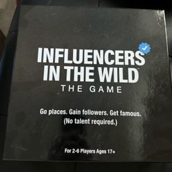 Influencers in the Wild board game