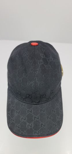 Gucci GG Supreme Baseball Hat Grey/Black
