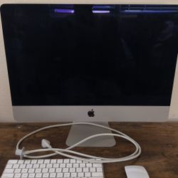 Apple iMac 21.5” Desktop Computer w/ Keyboard & Mouse - Excellent Condition 