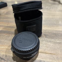 Sigma 1.4x Teleconverter EX DG for Canon EF + Case – Excellent Condition