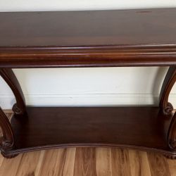 Wooden Entry Hall Table Console