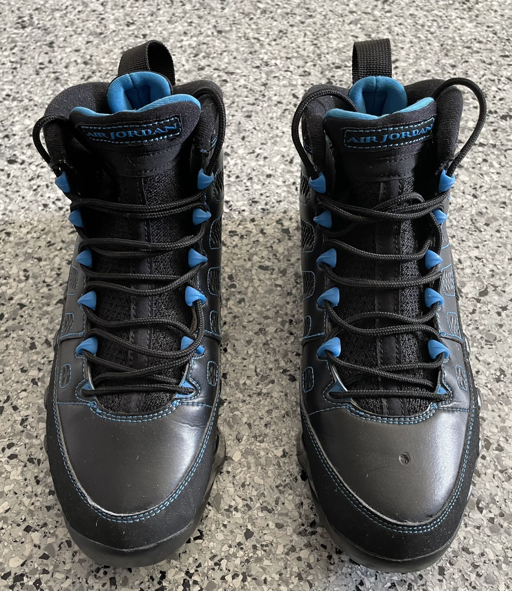 Jordan 9 Retro Photo Blue Black Bottom (B Grade) Size 8 Men’s