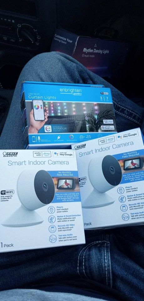 2 Packs Indoor Cameras