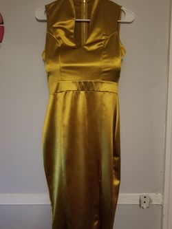 New Gold dress $140
