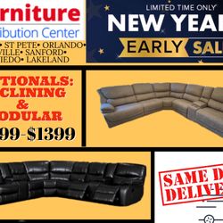 NEW YEARS CLEARANCE SALE! 🎇🎆$1 DOWN EXTENDED FINANCING! ALL CREDITS WELCOME! 🙌SAVE BIG! DELIVERY TODAY!  THIS WEEK ONLY!!! WHOLE HOME PACKAGE! SAVE