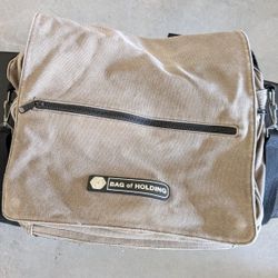 Think Geek Bag Of Holding Canvas Messenger Bag