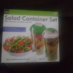SALAD CONTAINER SET 