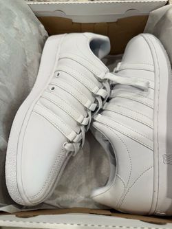 K Swiss white sneakers