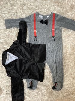 Cute baby boys blazer and footsie!
