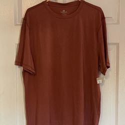 Brand New Men’s Rust Color T-shirt Size Large 