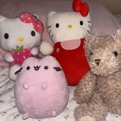 Hello Kitty Plushies