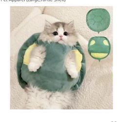 Turtle Shell Costume For Small Pet