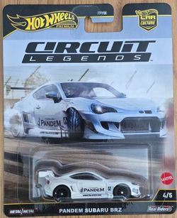 Hot Wheels Circuit Legends Pandem Subaru BRZ