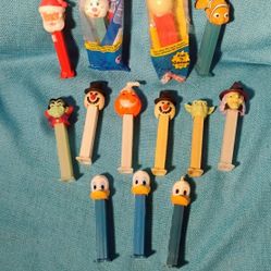 14 Collectable Pez's