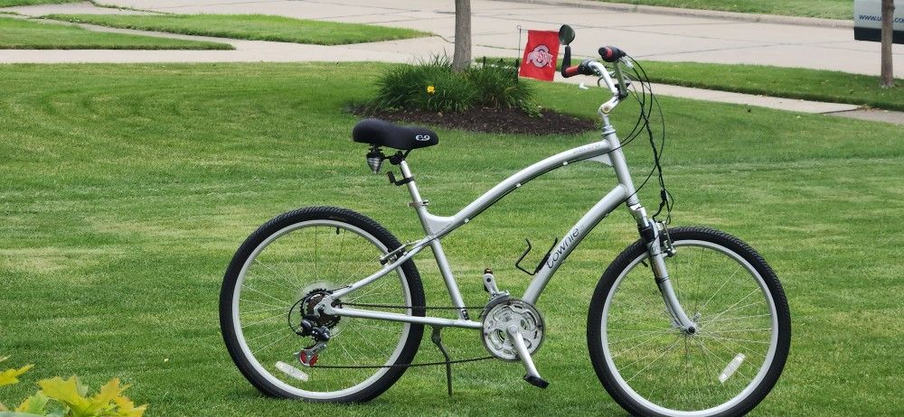 ELECTRA TOWNIE BIKE 21D - MENS STEP OVER BIKE - TUNED - SERVICED READY - ACCESSORIES INCLUDED 