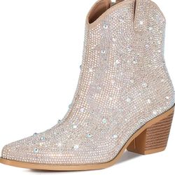 Rhinestone Boots 