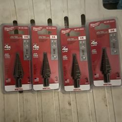 Milwaukee Step Drill Bits 