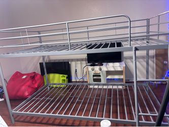 Twin over twin bunk bed