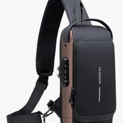 Unisex Anti-theft Sling Bag